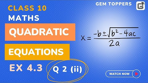 Find the values of k for each of the following quadratic equations(ii)kx(x–2)+6=0 | Ex-4.3 | Q2 (ii)