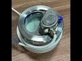 Sanitary Stainless Steel Sight Glass with LED light indicator