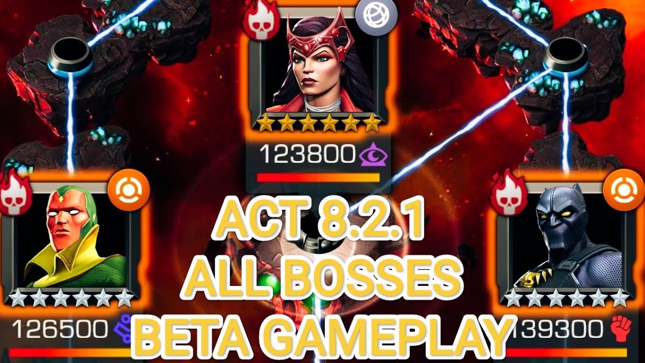 ACT 8.2.1 | ALL BOSSES | Marvel Contest of Champions