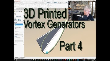 3D Printed Vortex Generators (Part 4)