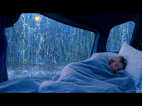 99% Instant sleep with rain and thunder sound for good sleep and relaxation in Cozy Luxury Cabin