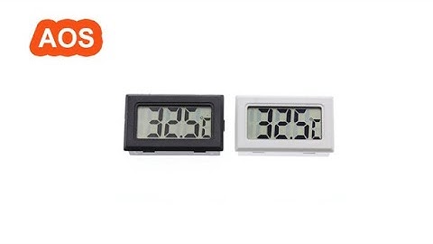 Mini Digital LCD Indoor Convenient Temperature Sensor Humidity Meter Thermometer Hygrometer Gauge