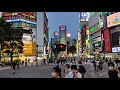 Shibuya, Tokyo Evening Walk 渋谷 - June 2020 - 4K 60 FPS Binaural Audio - Slow TV