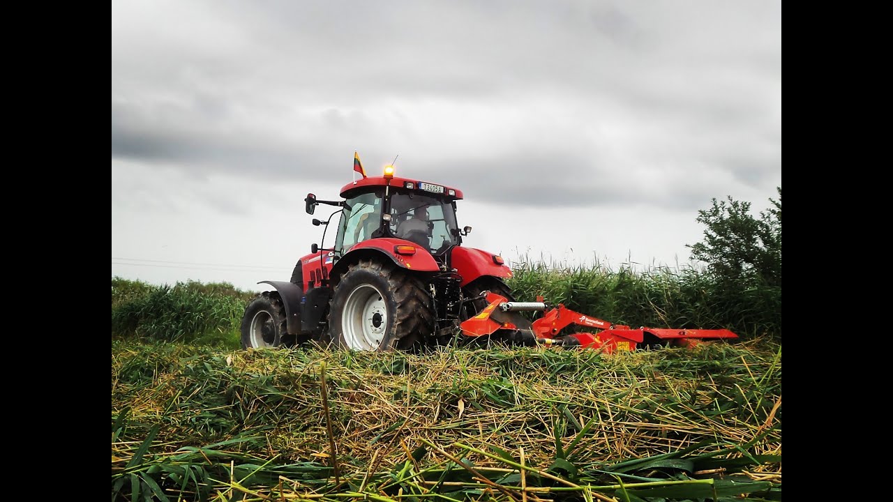 Case IH Puma 145 & Kverneland taarup 3228MT šienavimas