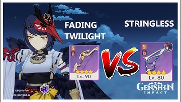 Kujou Sara Fading Twilight R5 or Stringless R5