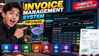 Invoice Management System with PHP & MySQL | Business Billing & Finance Dashboard