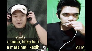 ATTA - LAMAR AKU DUET BANG PAANG WALI  KARAOKE SMULE [ COVER]