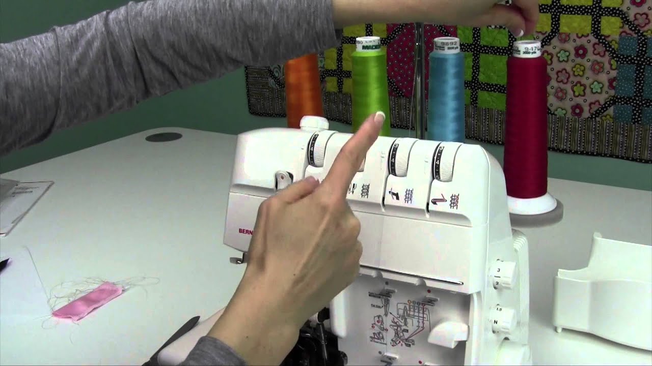 Bernina Serger 1150 4 Threading YouTube