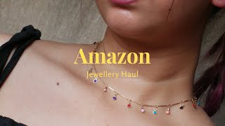 HUGE Jewellery Haul Starting at ₹170  | Amazon Jewellery Haul