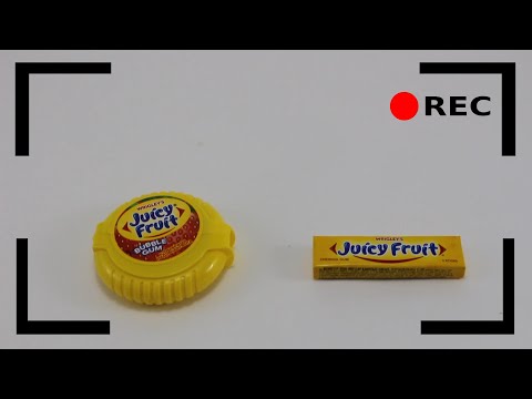 Сколько стиков в ленте Juicy Fruit. Жевательная резинка Джуси Фрут