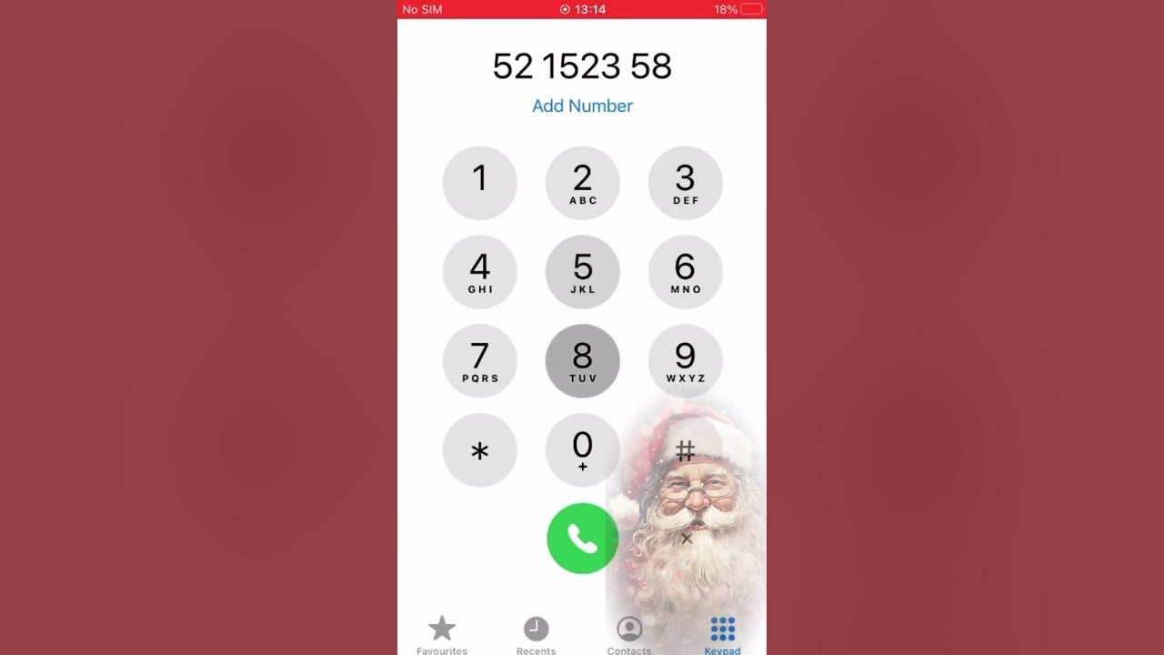 Santa Clause Is Coming To Town Song | IPhoneDial #shorts