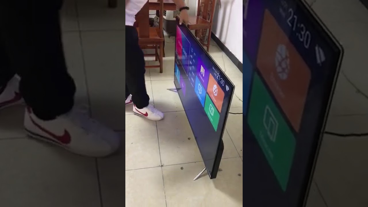 unbrokable glass with frameless model on PREEZA LED