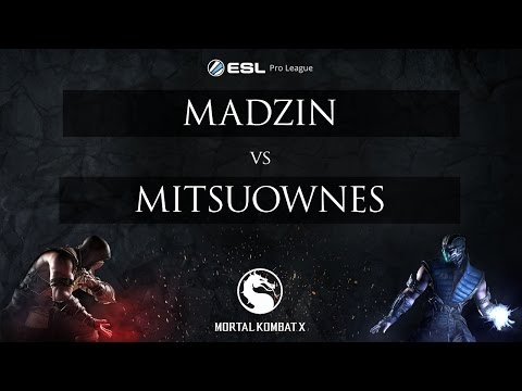 ESL MKX Pro League Season One Finals: RO 16 - Madzin VS Mitsuownes