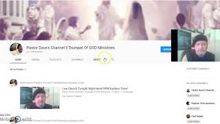 Live Service TONIGHT! Live Church!  8PM Eastern Time! Subscribe!