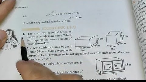 Ex-11.3 Chapter -11 Mensuration || Class 8th Maths