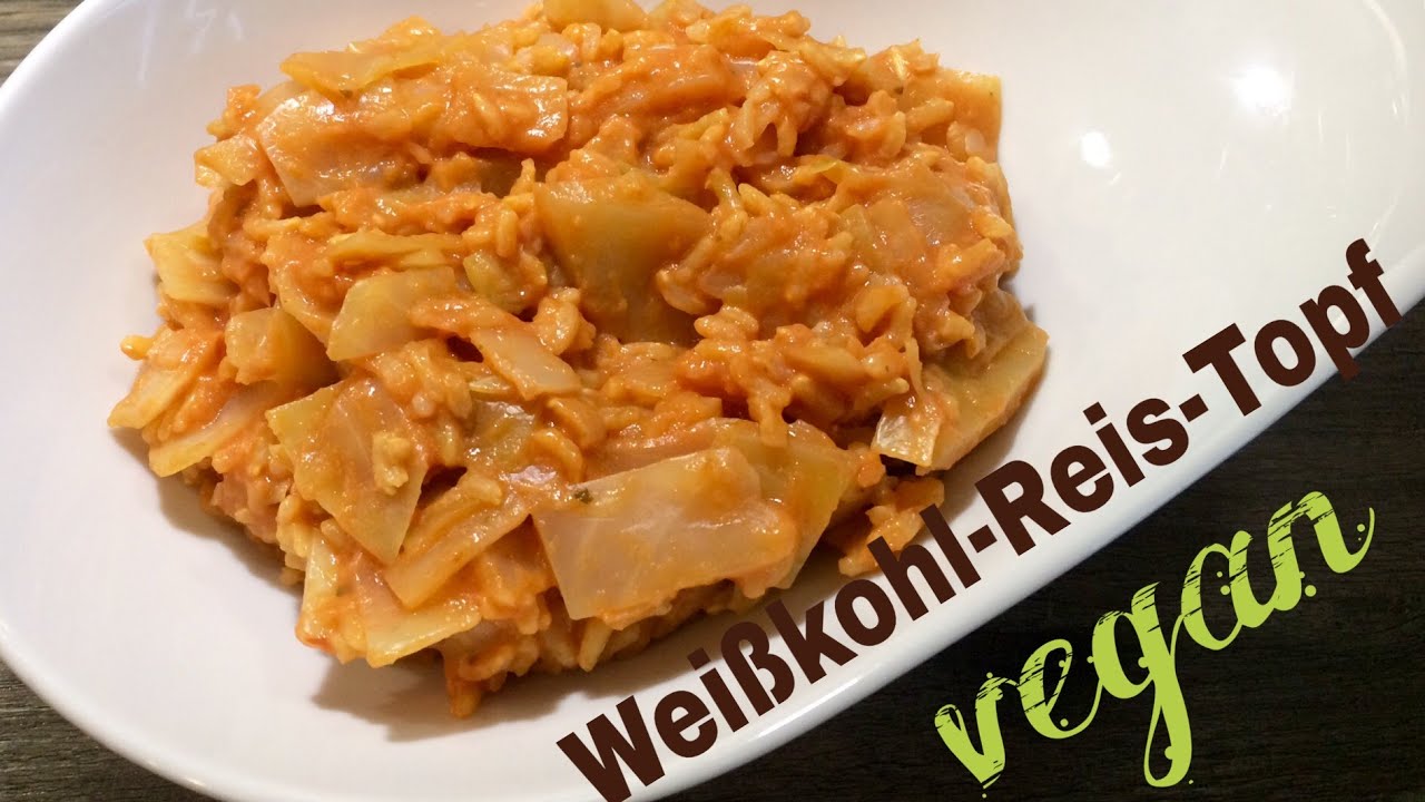 Weißkohl Reis Topf | vegan im First Multikocher - YouTube