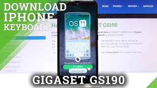 How to Download iPhone Keyboard on GIGASET GS190 – Apply iPhone Keyboard screenshot 2