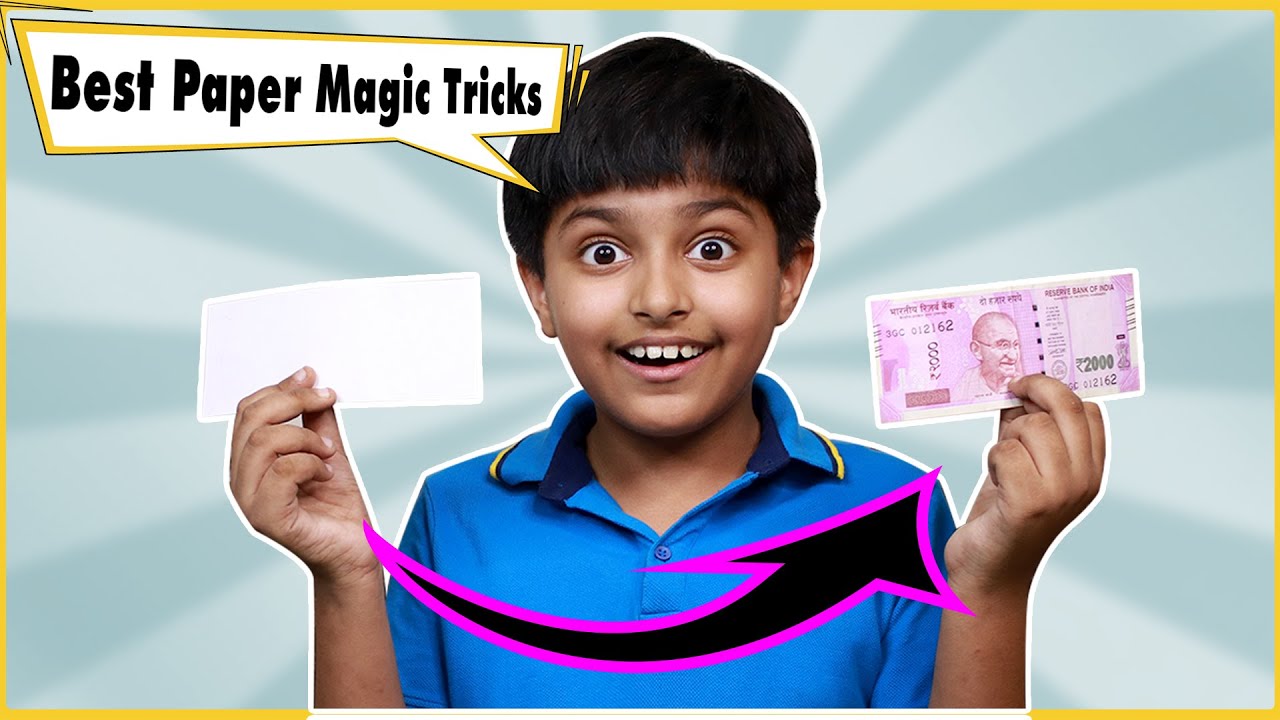 Paper to Rs 2000 Note This Magic Trick will blow your MIND! Best
