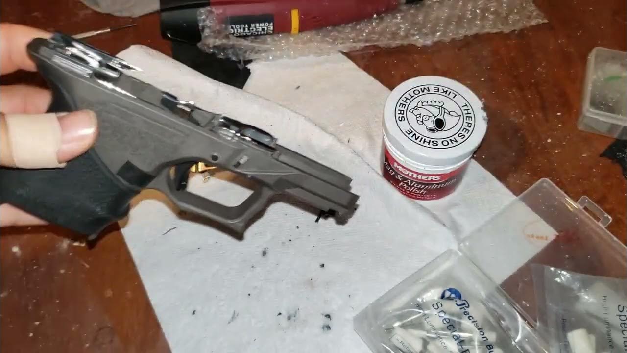 How to Polish your gun parts for a smoother action and trigger pull. 
