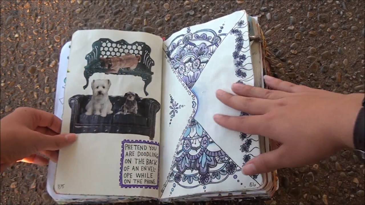 Finished Wreck This Journal Flip Through Youtube