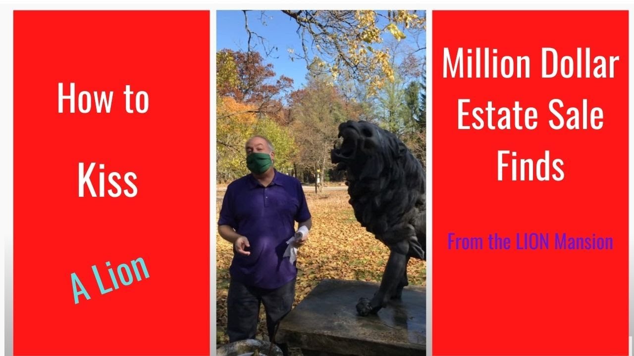 Luxury Million Dollar estate sale finds at the LION Mansion Sheridan
