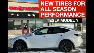 Tesla Model Y - Better Tires for All Seasons