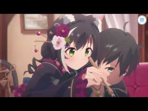 ハグをしゃっくりで誤魔化すニャル「プリコネR プリンセスコネクトRe:Dive」