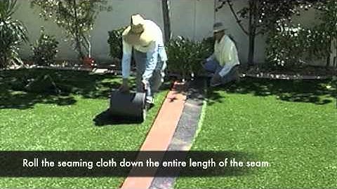 SYNLawn Installation Guide - Step 2 of 3 - Turf Prep & Seaming