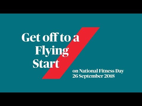 Myflyingstart For National Fitness Day Youtube