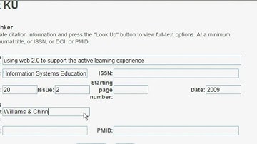 KU Libraries - Citation Linker