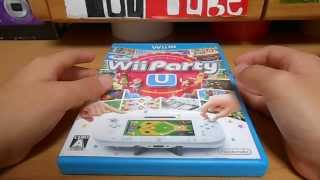 【開封　レビュー】WiiUソフト　Wii PartyU（ウィーパーティU)