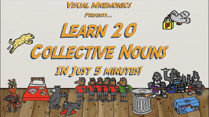Learn 20 Collective Nouns in just 5 minutes! (Visu...