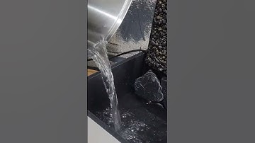 Installing WATERFALL Pump to Indoor Vertical Waterfall project