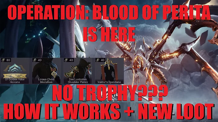 What to Expect in Operation Blood of Perita FULL LOOT Overview In Warframe