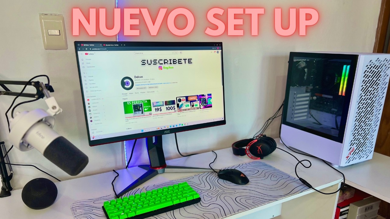 MI SET UP GAMER #2 NUEVA PC GAMER - YouTube