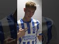 Tommy Watson's First Day As A Brighton Player! 🔵⚪️ #brightonandhovealbion