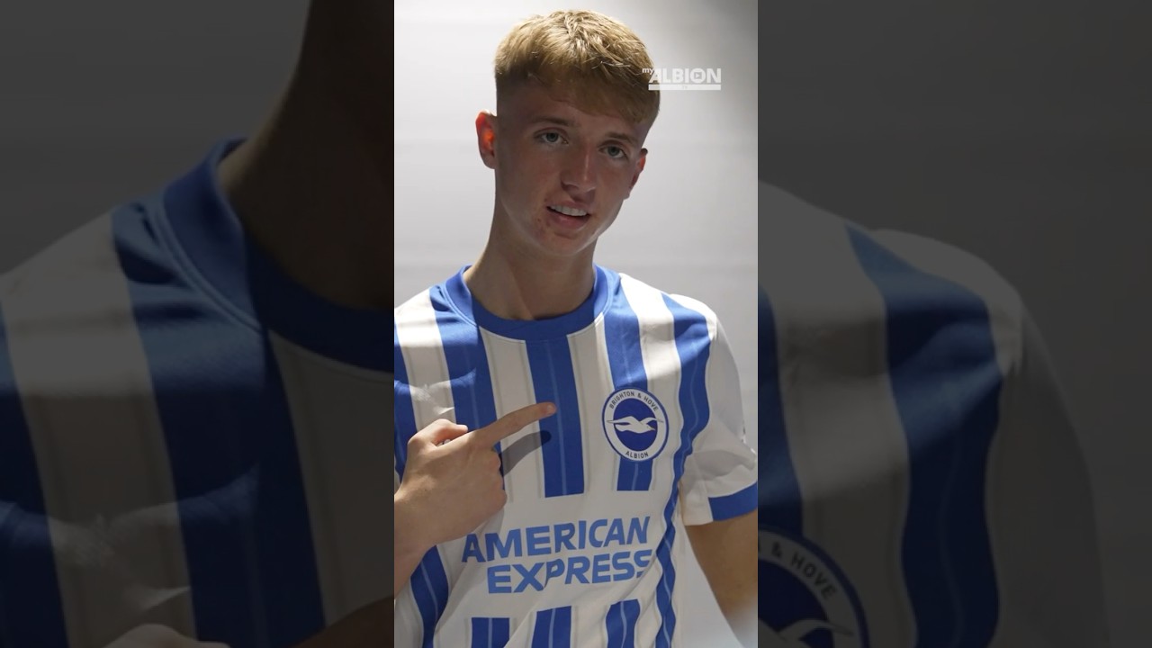 Tommy Watson's First Day As A Brighton Player! 🔵⚪️ 