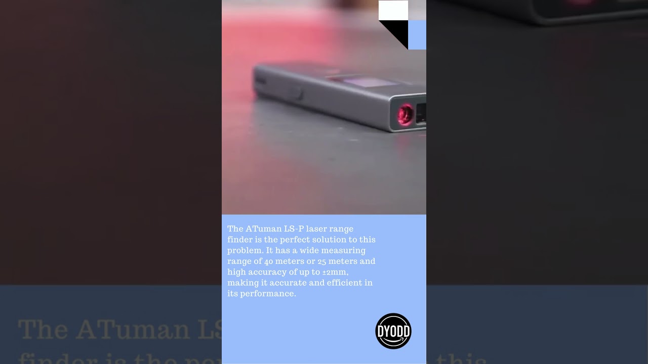 Get Accurate Measurements & Save Time with Atuman LS-P Laser Range Finder - Limited Time Offer!