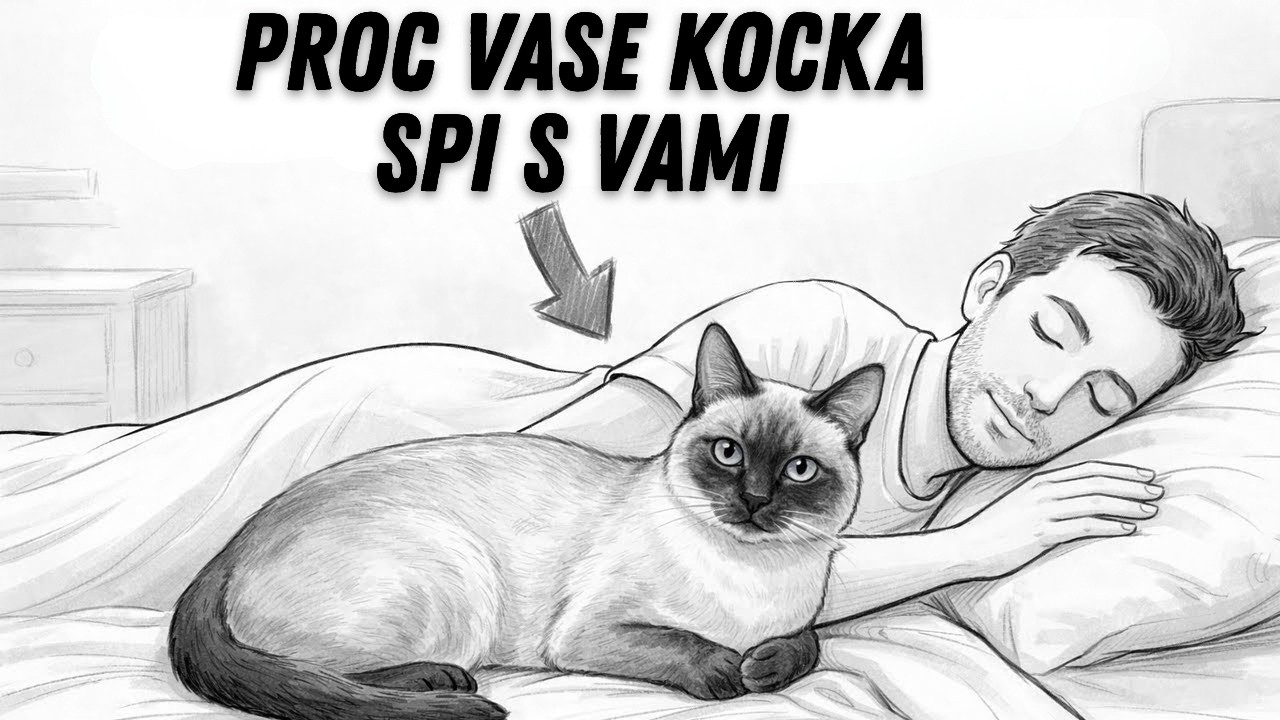 Pokud s vámi vaše kočka spí každou noc, TOTO JE JEJÍ VÝZNAM!