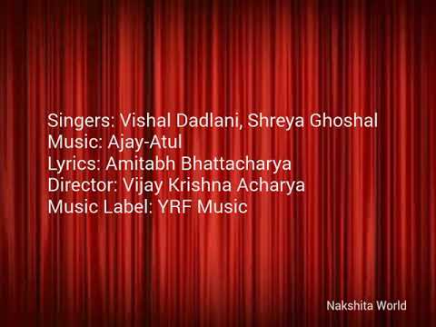 Suraiyya | Thugs Of Hindostan | Lyrics | Vishal Dadlani | Shreya Ghosal | Nakshita World