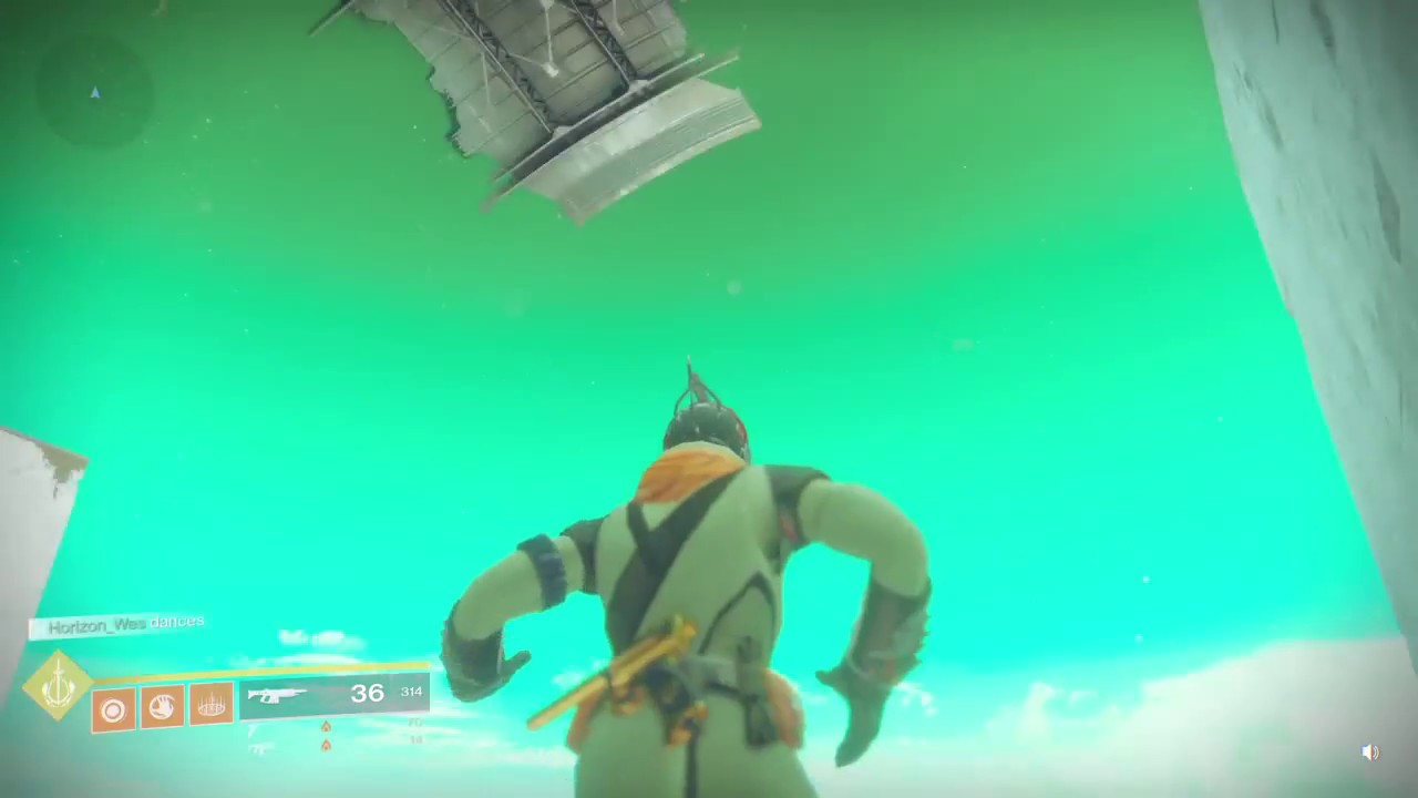 destiny 2 exodus black out of map( kinda big area) EASY