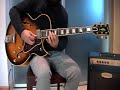 Gibson l5ces 1968  blues demo