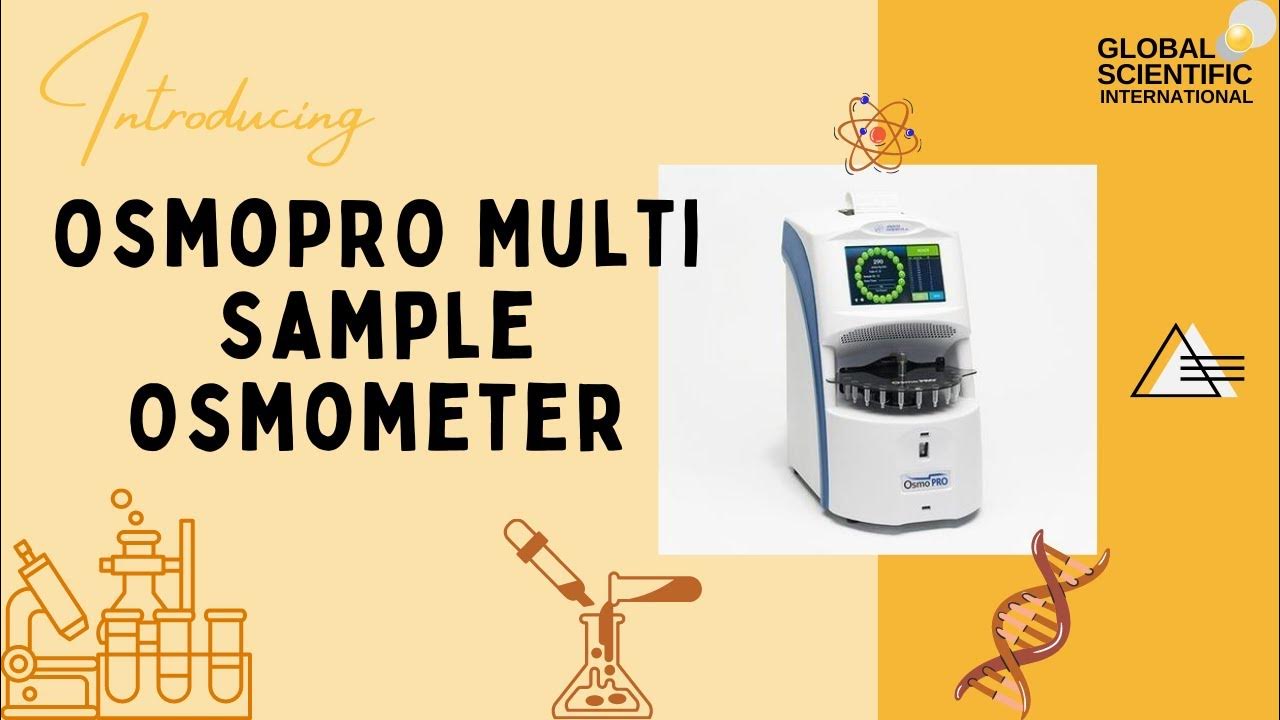 OsmoPRO Multi Sample Osmometer YouTube