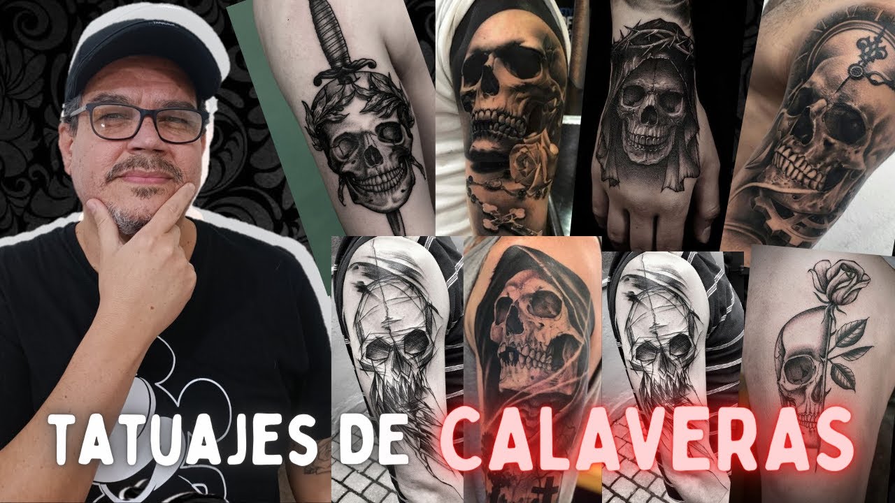 ¡INCREIBLES! TATUAJES DE 💀 CALAVERAS 💀/ ranking y significados