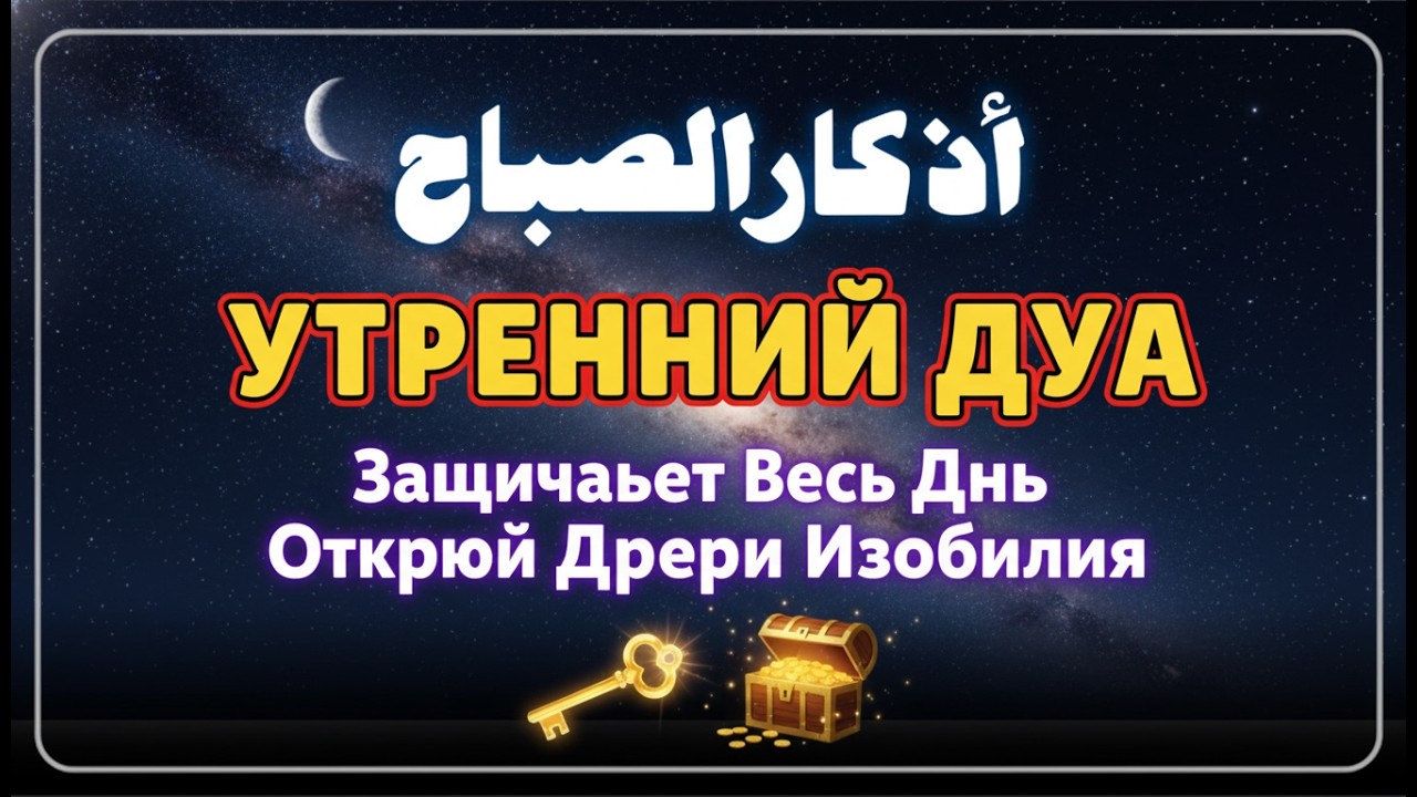 ПРОСНИСЬ С АЛЛАХОМ В СЕРДЦЕ 💛🕌 УТРЕННИЙ ДУА