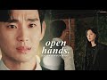 Hong hae in  baek hyun woo  open hands queen of tears 1x08