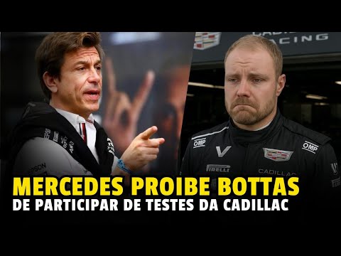 Mercedes Proibe Valtteri Bottas De Participar Dos Testes Da Cadillac | Formula 1