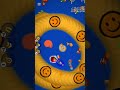 Worms Zone Io magic gameplay snake game shorts ytshorts 