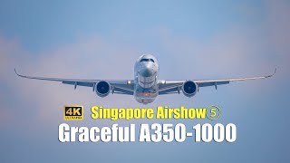 Singapore Airshow 2024:graceful A350-1000