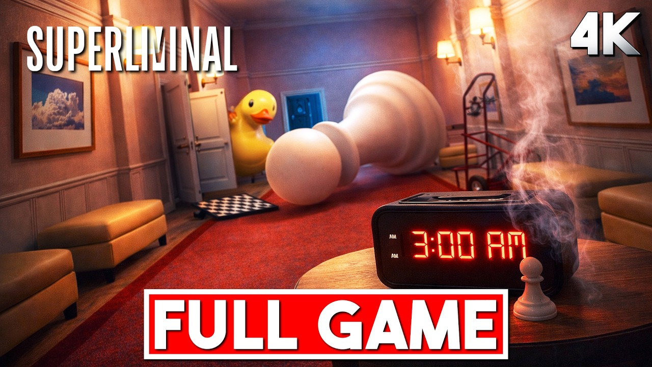 SUPERLIMINAL Gameplay Walkthrough FULL GAME [4K 60FPS] - No Commentary ...